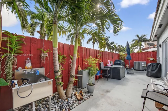 a view of outdoor space and porch