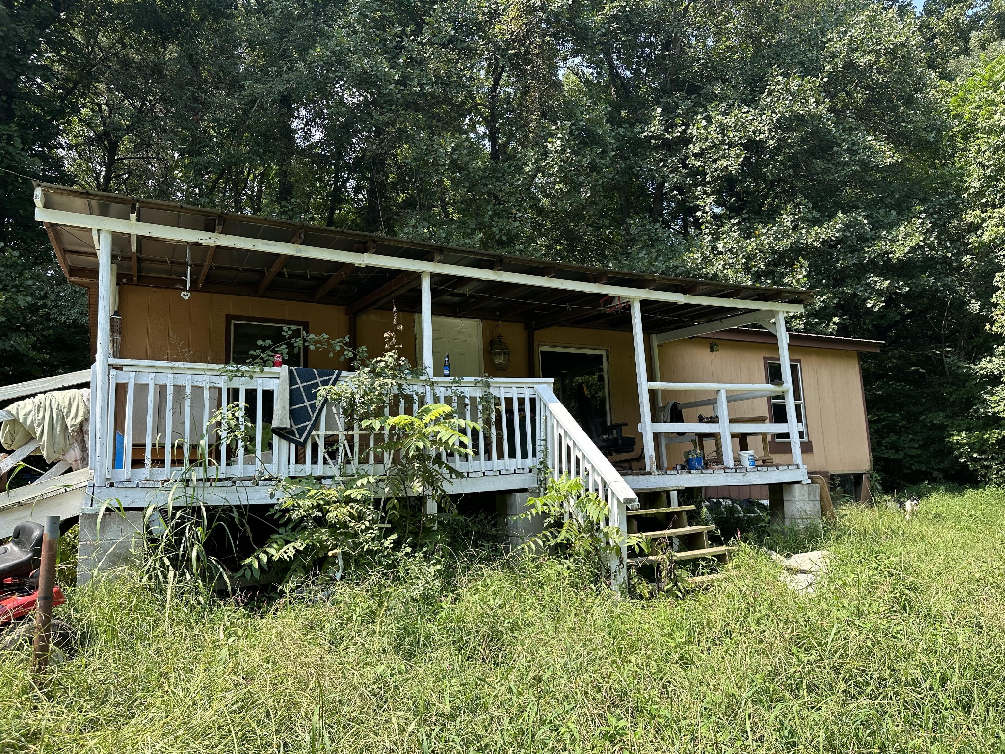 342 Omer Short Road Moss, TN 38575 - Photo 1 of 15 an outdoor view of house with backyard and deck