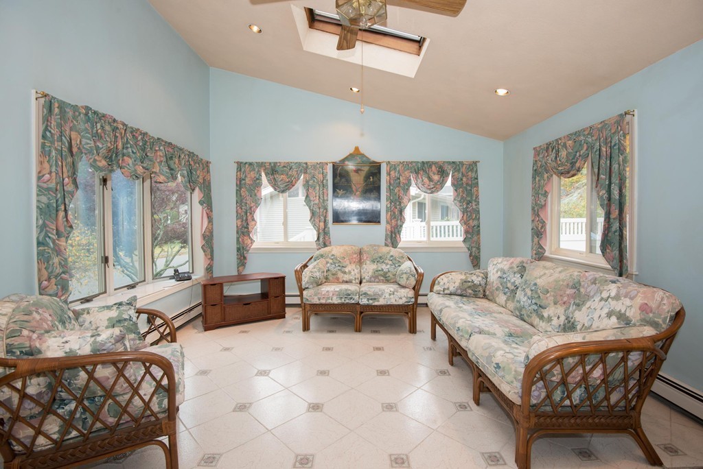 5 Fatima Road Stoneham, MA 02180 - Photo 4 of 20 a bedroom with furniture and large windows
