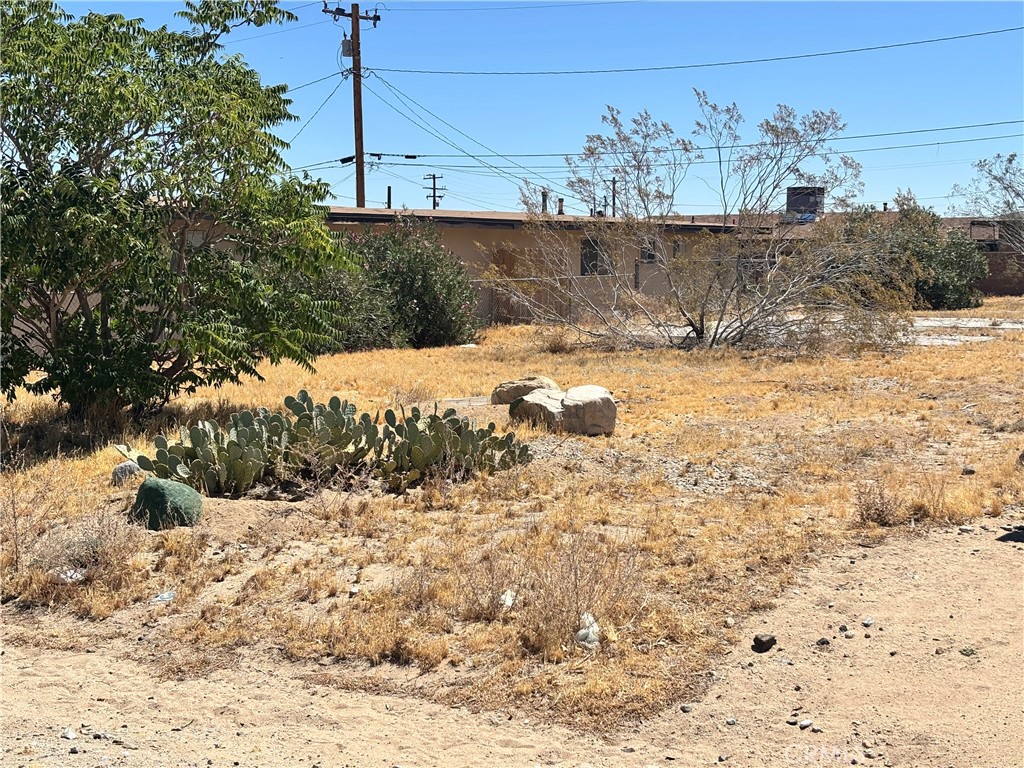 62027 Valley View Circle Joshua Tree, CA 92252 - Photo 3 of 20 a view of a yard covered in snow