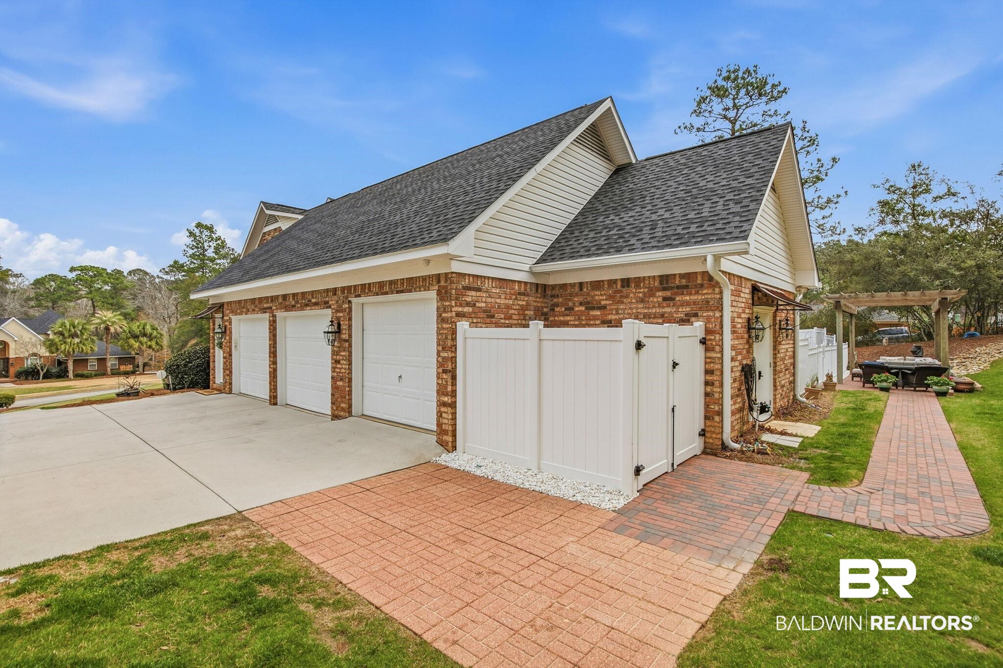31515 Rhett Drive Spanish Fort, AL 36527 - Photo 68 of 100 This home has an extra parking area and a fenced area for storage of trash bin, yard equipment, etc.