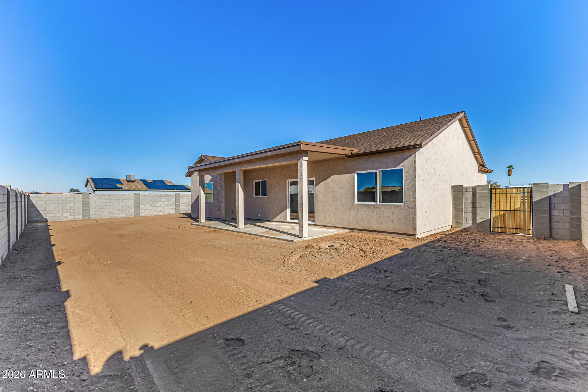 14058 South Tampico Road Arizona City, AZ 85123 - Photo 36 of 37 a house with a outdoor space