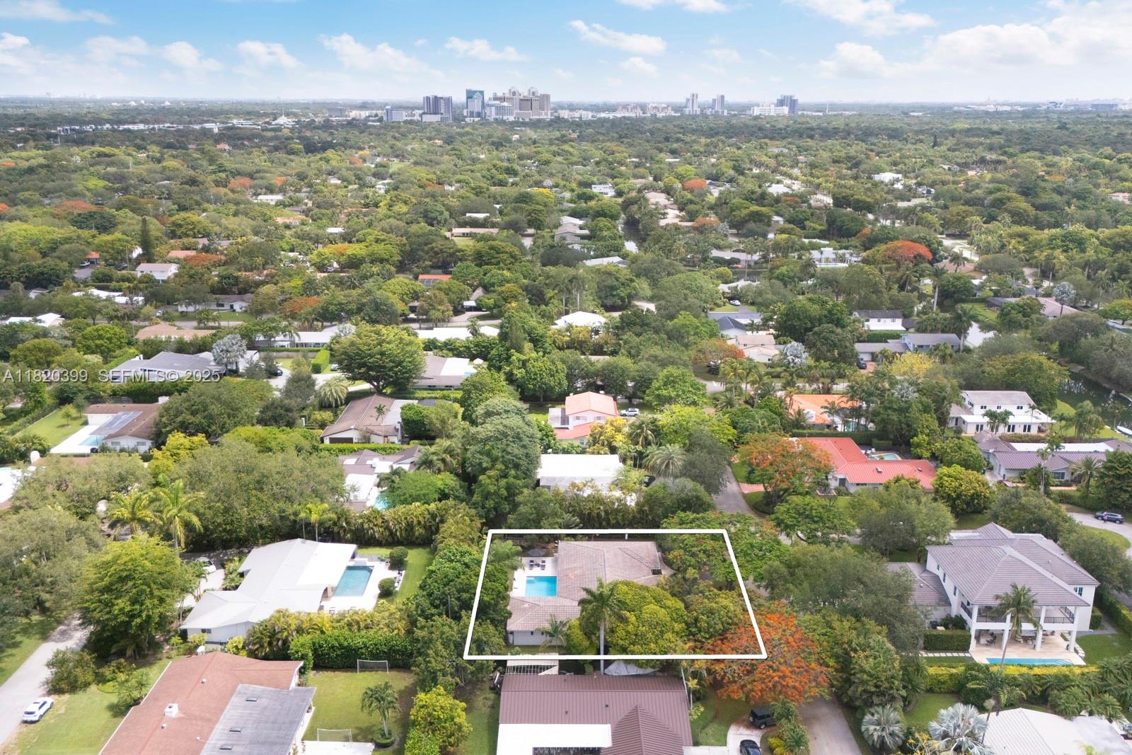 11900 Southwest 72nd Place Pinecrest, FL 33156 - Photo 35 of 37 a view of a city
