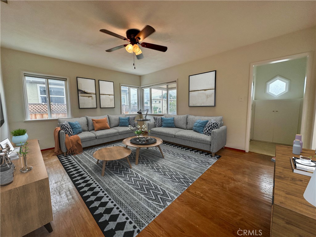 823 Edith Avenue Alhambra, CA 91803 - Photo 4 of 46 a living room with furniture and a rug