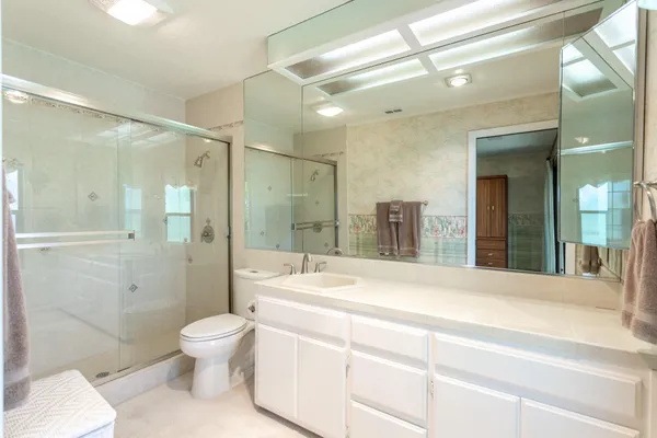 a view of a room with an empty space