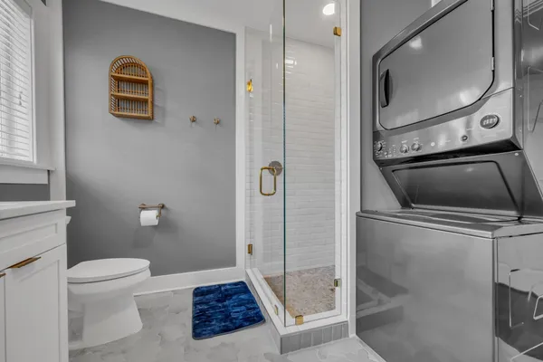 a bathroom with a sink and a toilet