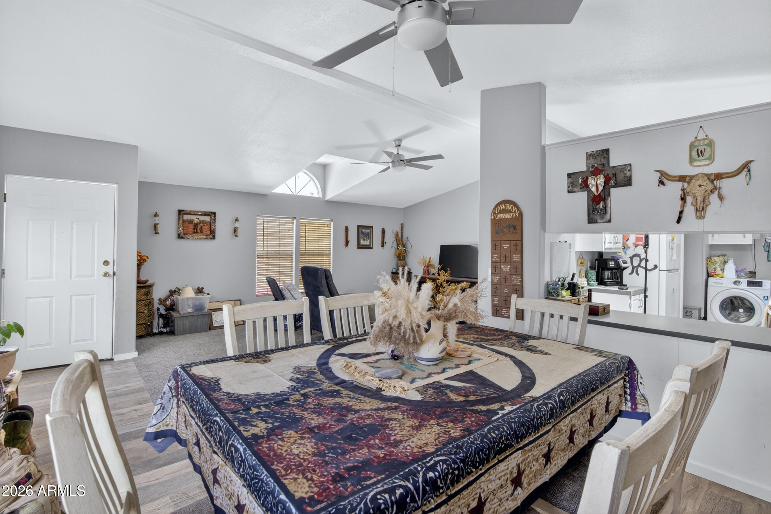 38809 East Spotted Horse Road Florence, AZ 85132 - Photo 13 of 40 a living room with furniture and a table