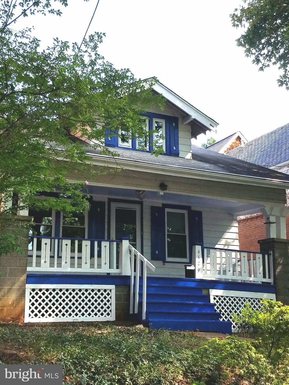 a view of house with a large window