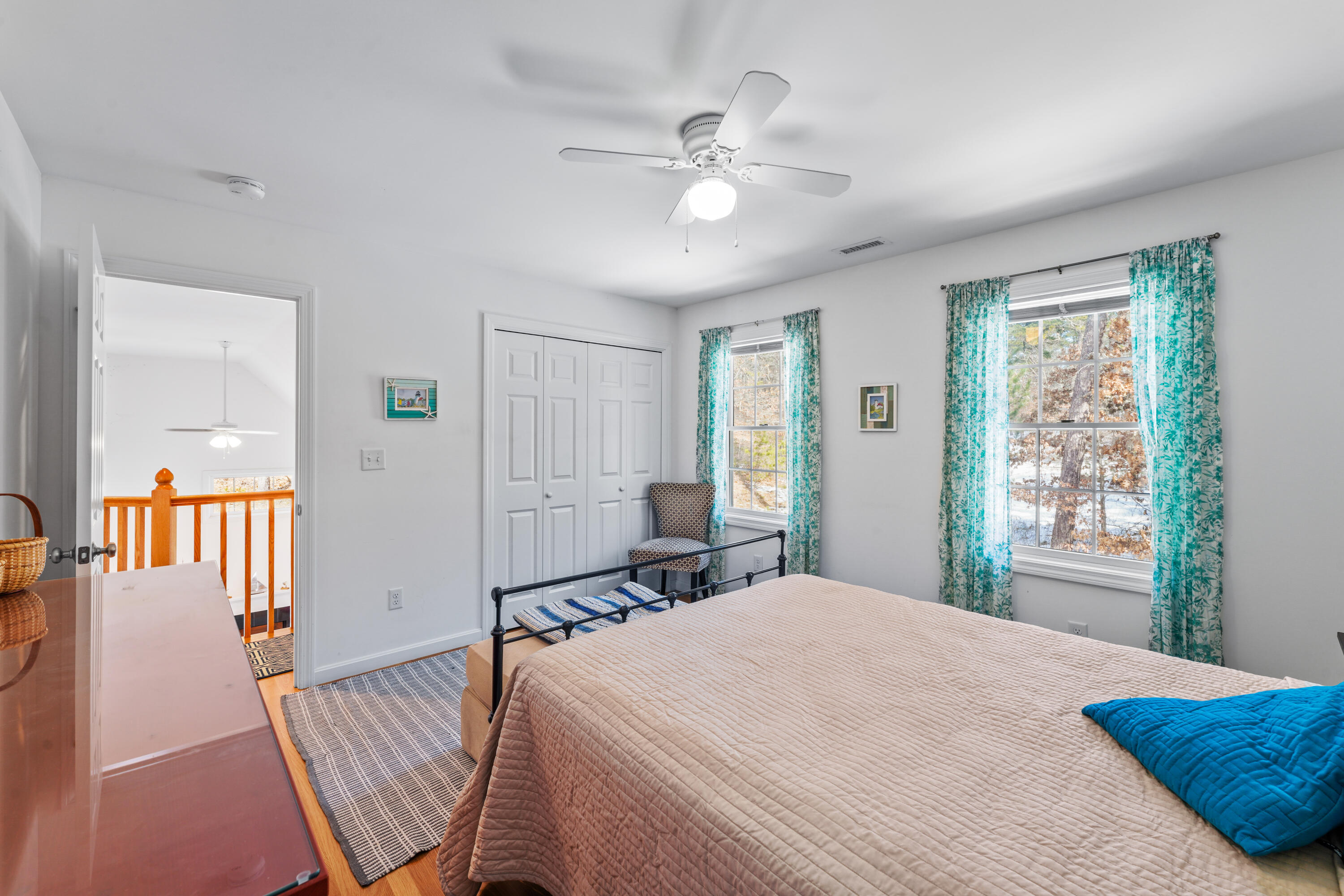 45 Perch Pond Way Wellfleet, MA 02667 - Photo 69 of 82 a bedroom with a bed dresser and a window