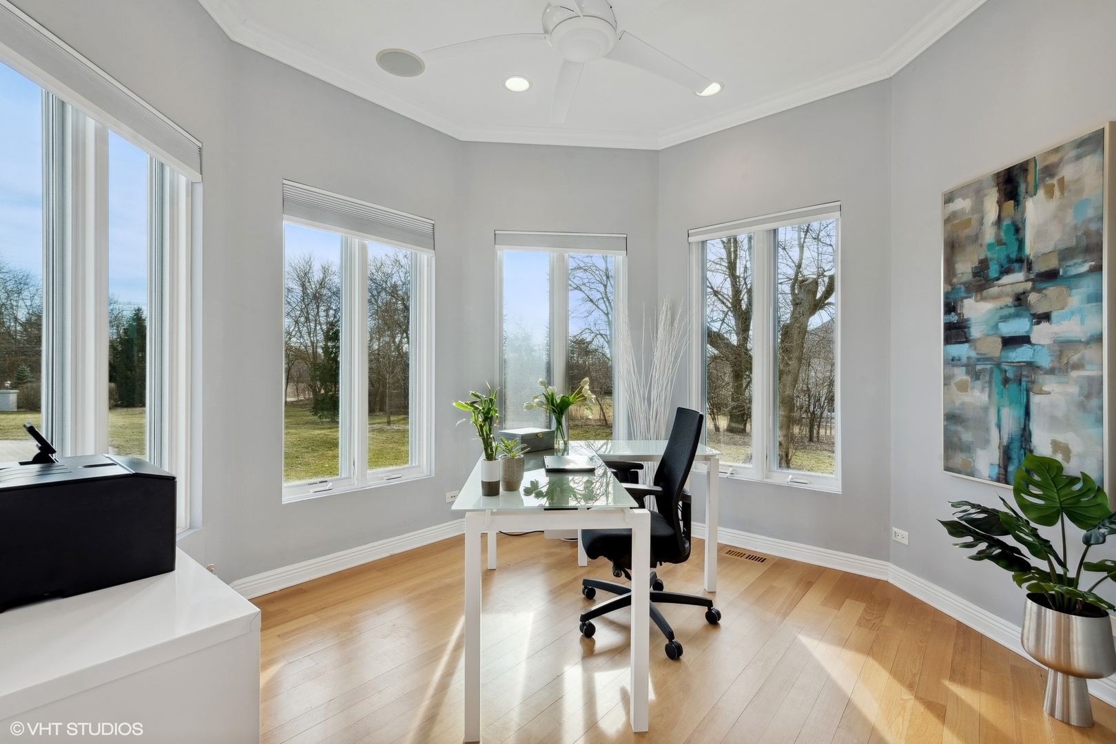 1853 Checker Road Long Grove, IL 60047 - Photo 13 of 63 a living room with furniture and a large window