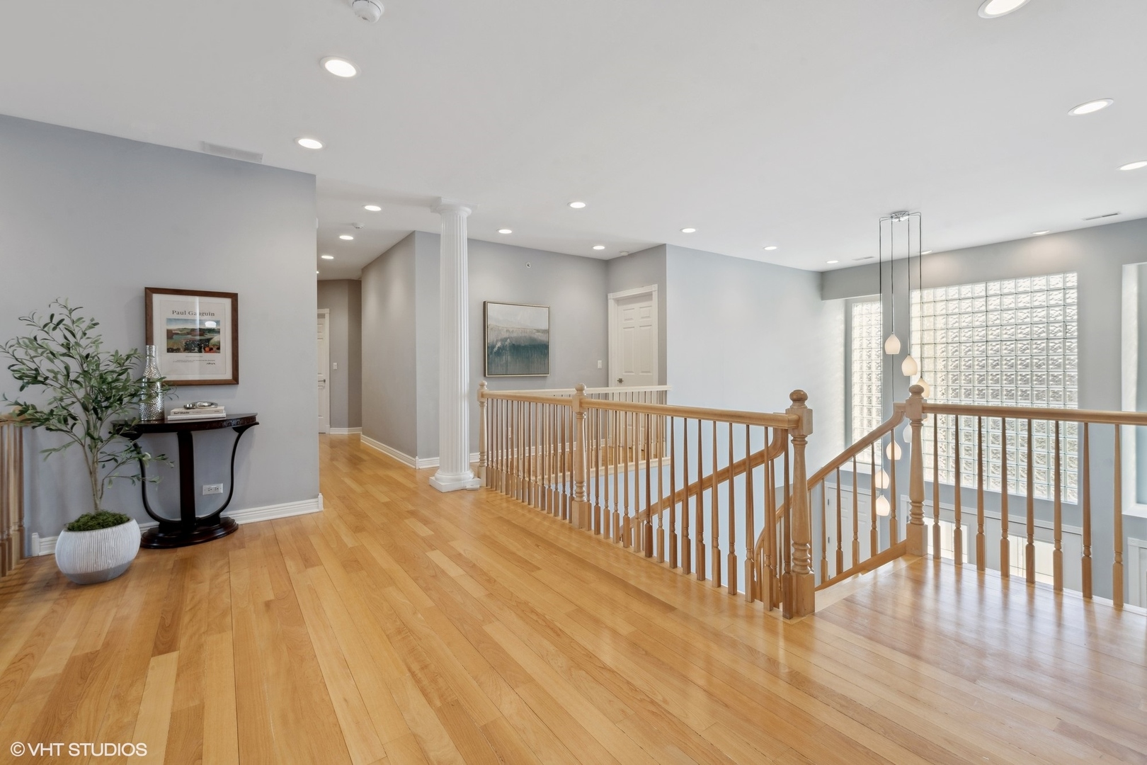 1853 Checker Road Long Grove, IL 60047 - Photo 33 of 63 a view of a big room with wooden floor and windows