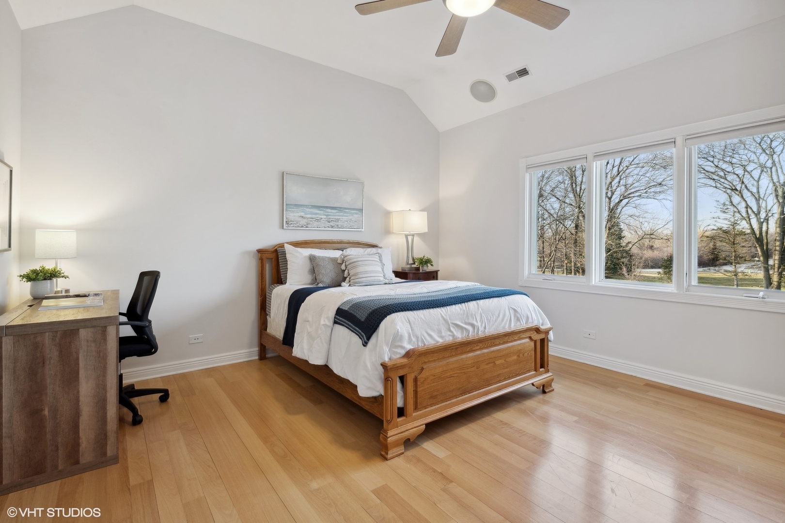 1853 Checker Road Long Grove, IL 60047 - Photo 40 of 63 a bed room with a bed and a window