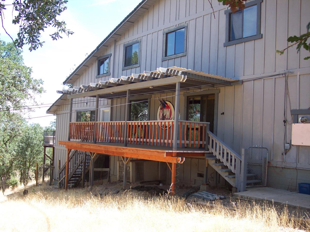 8198 Maynard Road Palo Cedro, CA 96073 - Photo 24 of 53 BACK DECK