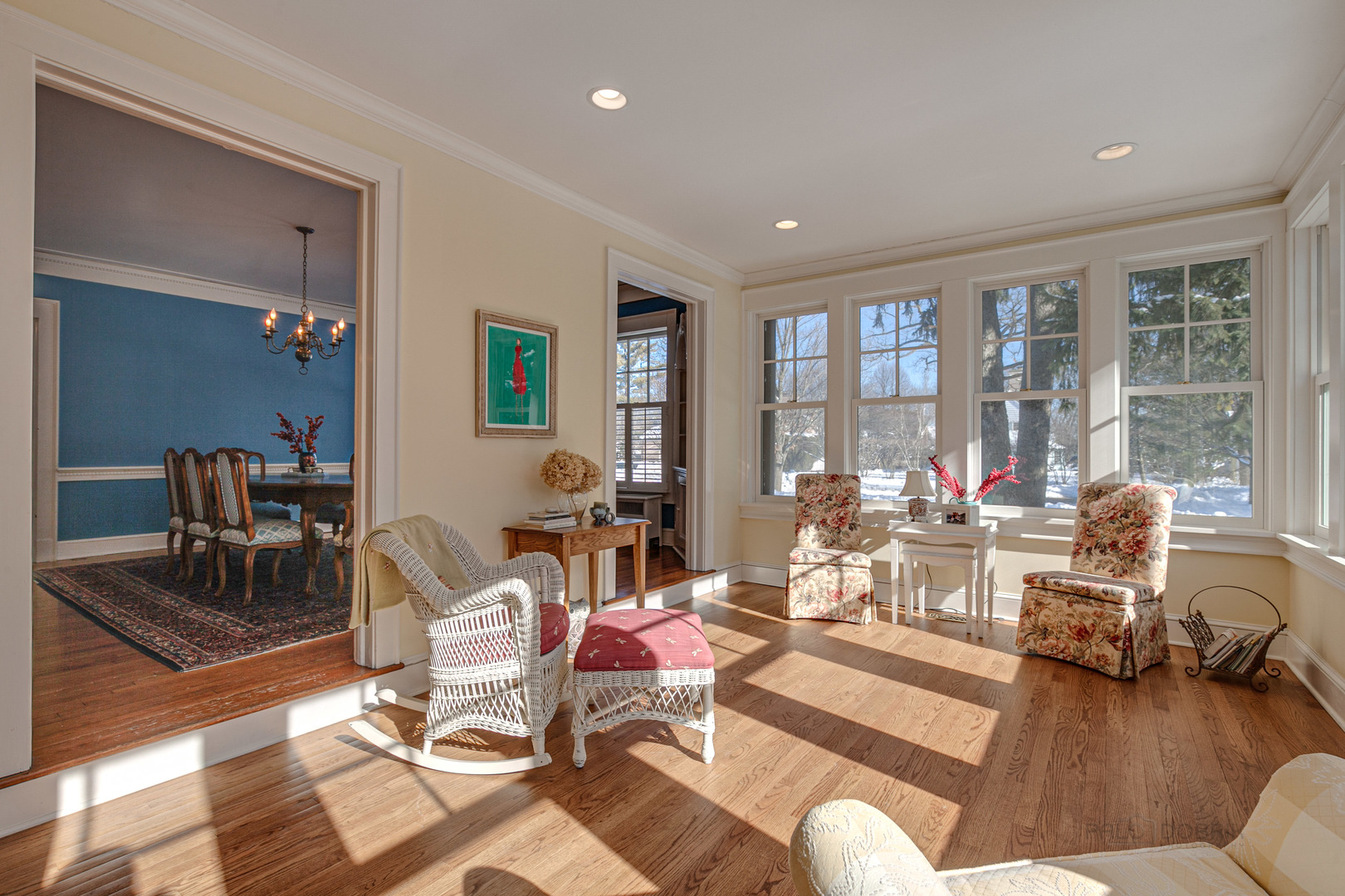 224 Maple Court Lake Forest, IL 60045 - Photo 13 of 51 a living room with furniture and a large window