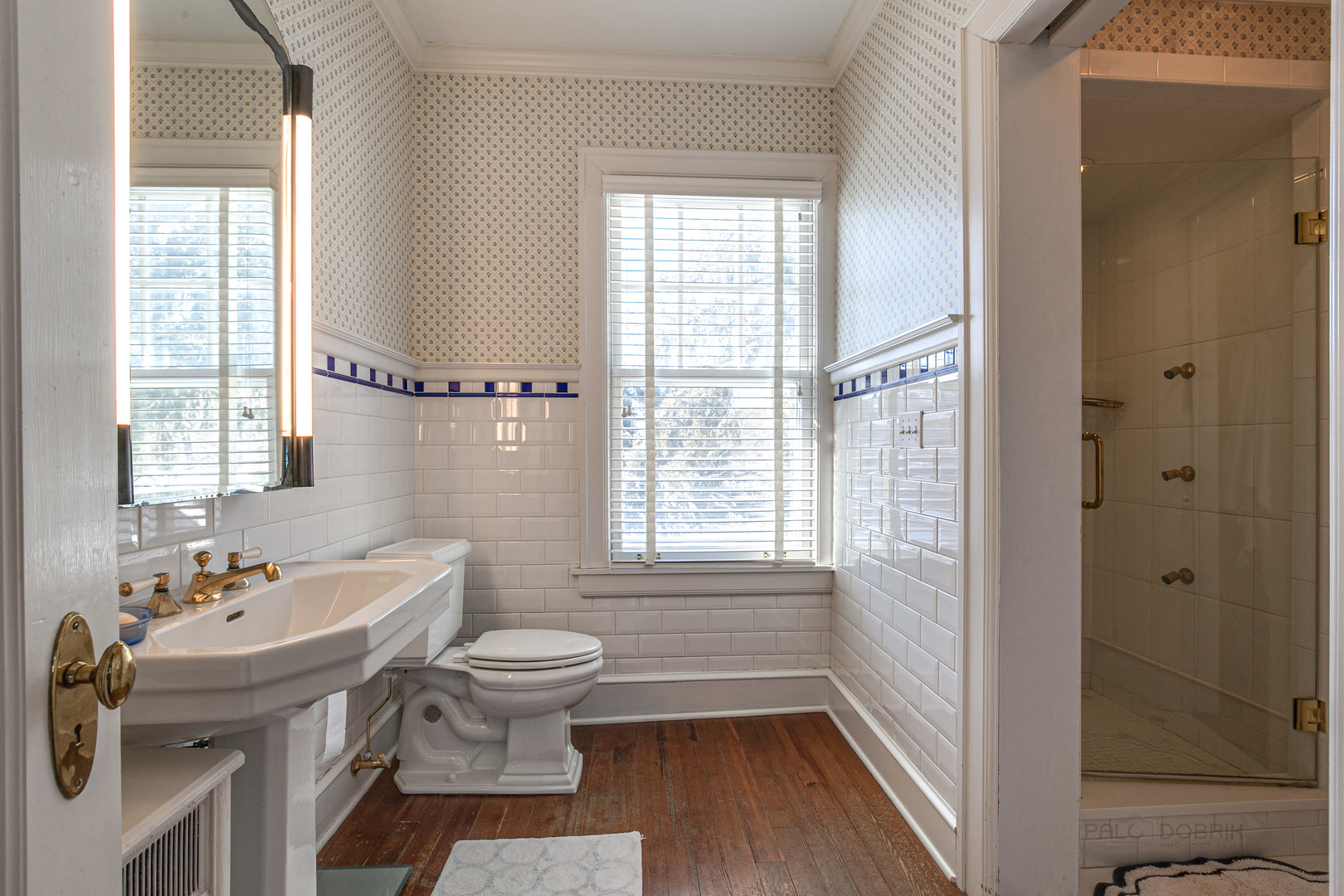 224 Maple Court Lake Forest, IL 60045 - Photo 25 of 51 a bathroom with a sink toilet and shower