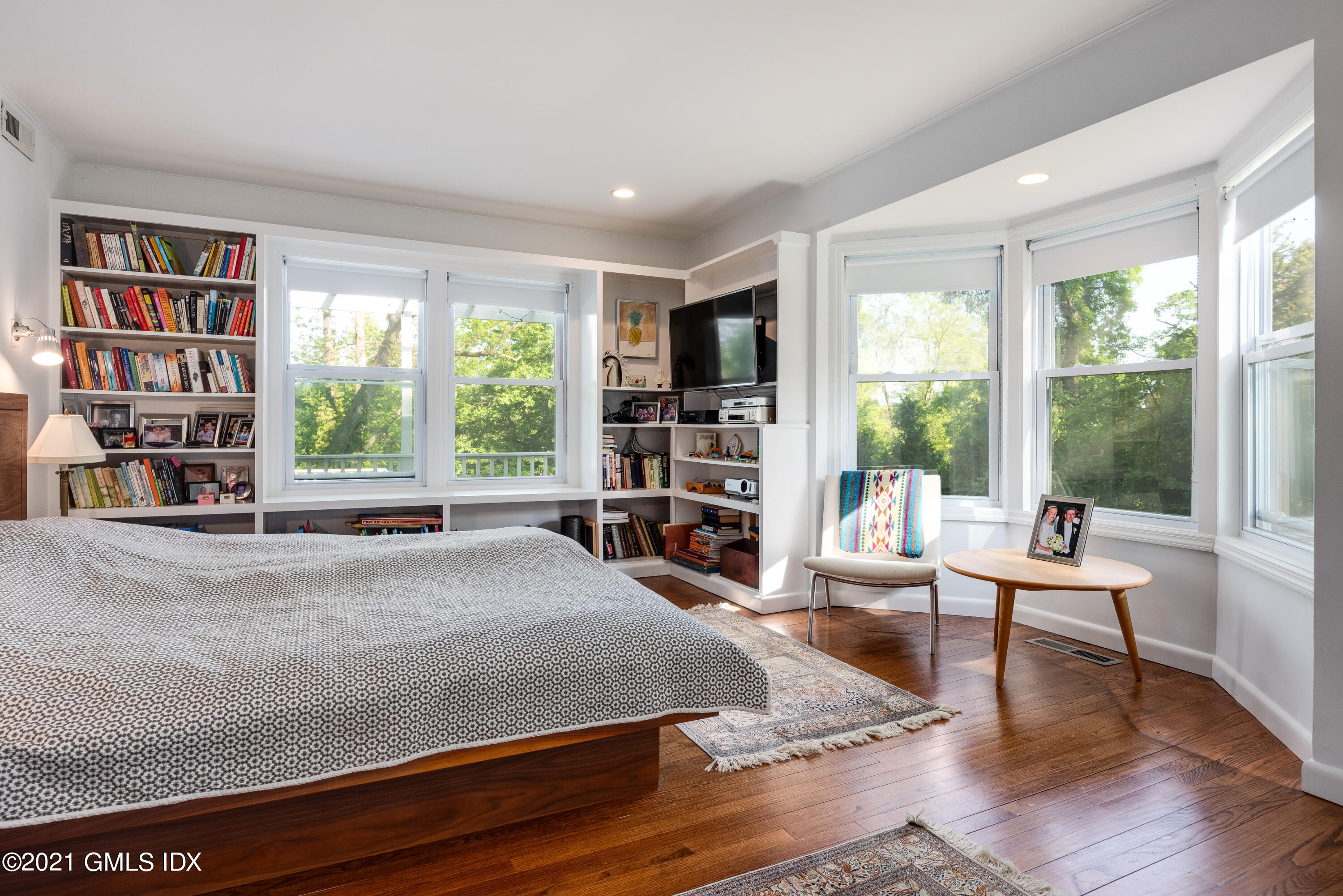 90 Oneida Drive Greenwich, CT 06830 - Photo 20 of 30 a living room with furniture and a large window