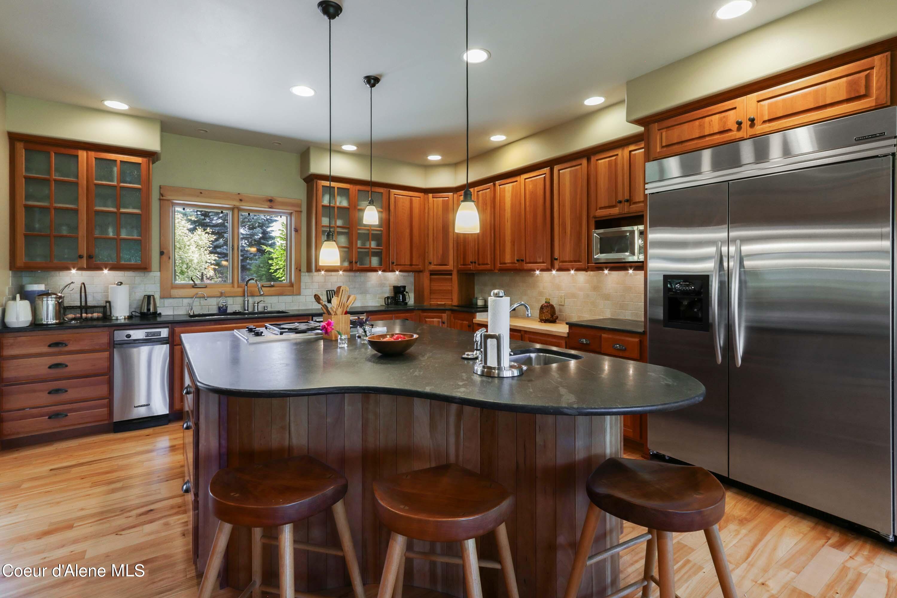 877 Heath Lake Road Sagle, ID 83860 - Photo 12 of 60 Kitchen Island