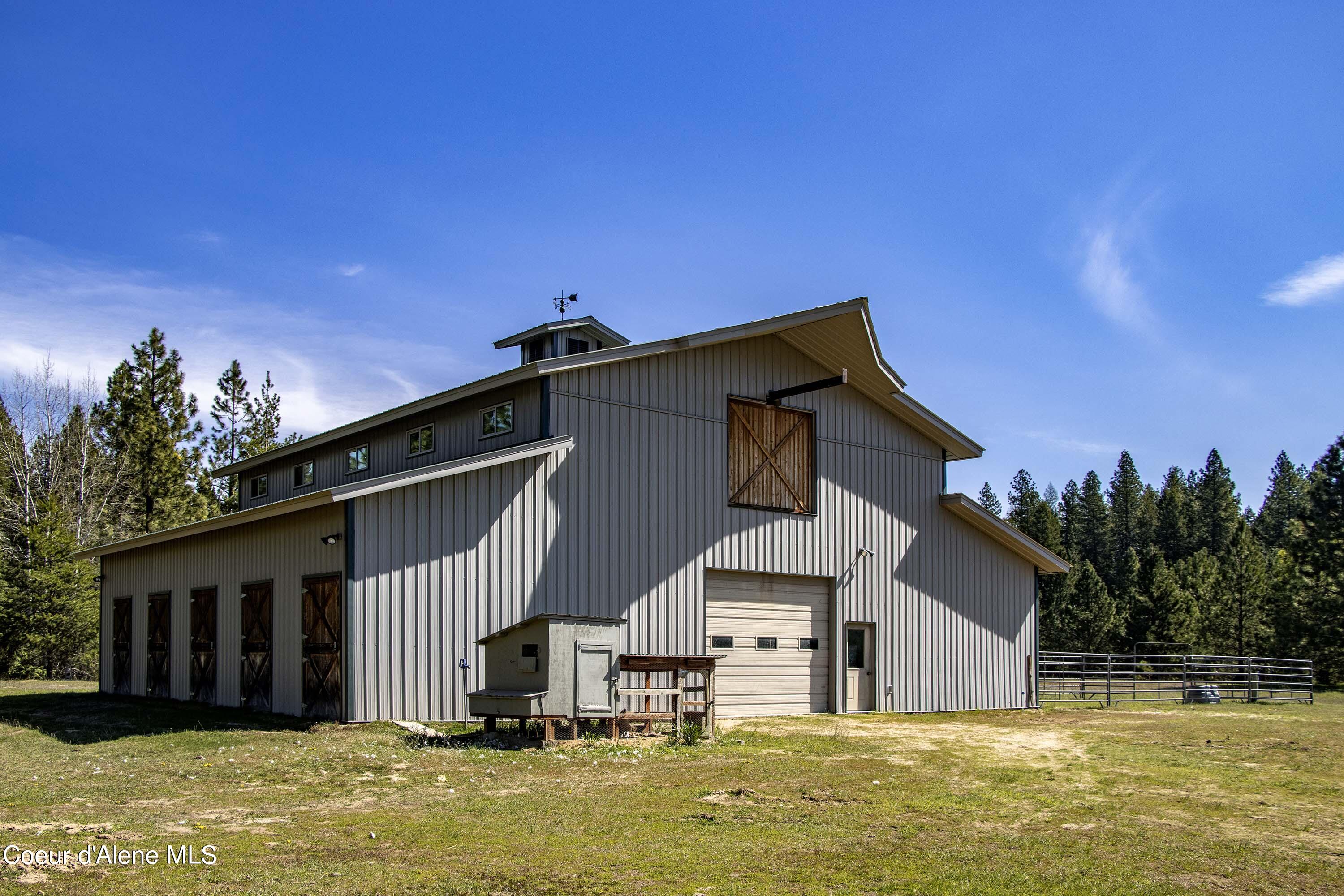 877 Heath Lake Road Sagle, ID 83860 - Photo 46 of 60 Barn holds 10 stalls