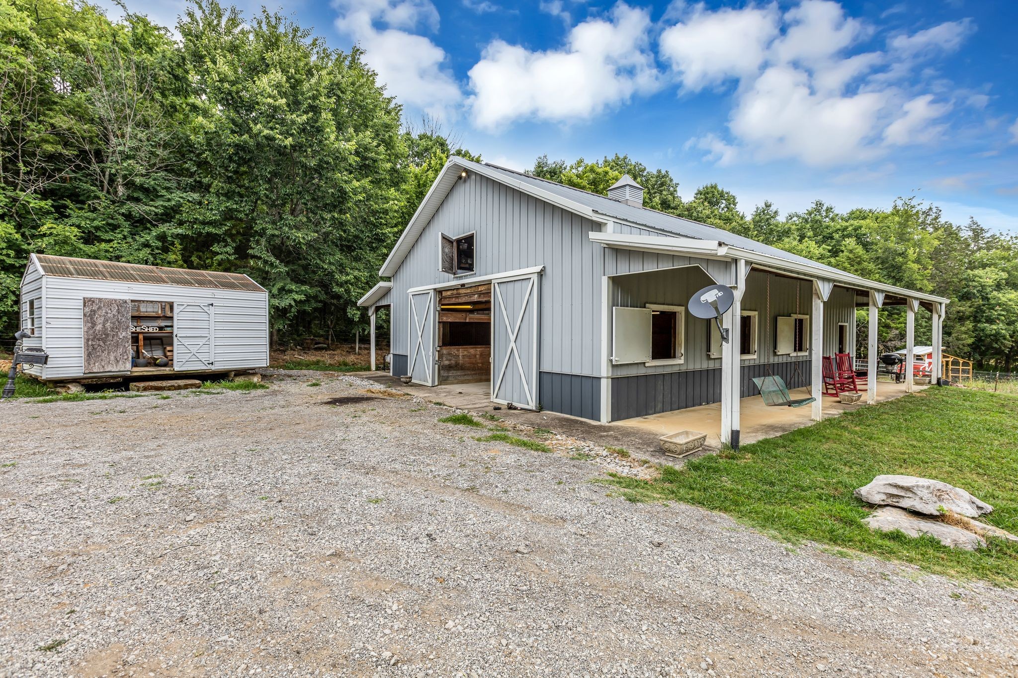 6770 Bly-Trice Road College Grove, TN 37046 - Photo 51 of 58 a view of a house with a backyard