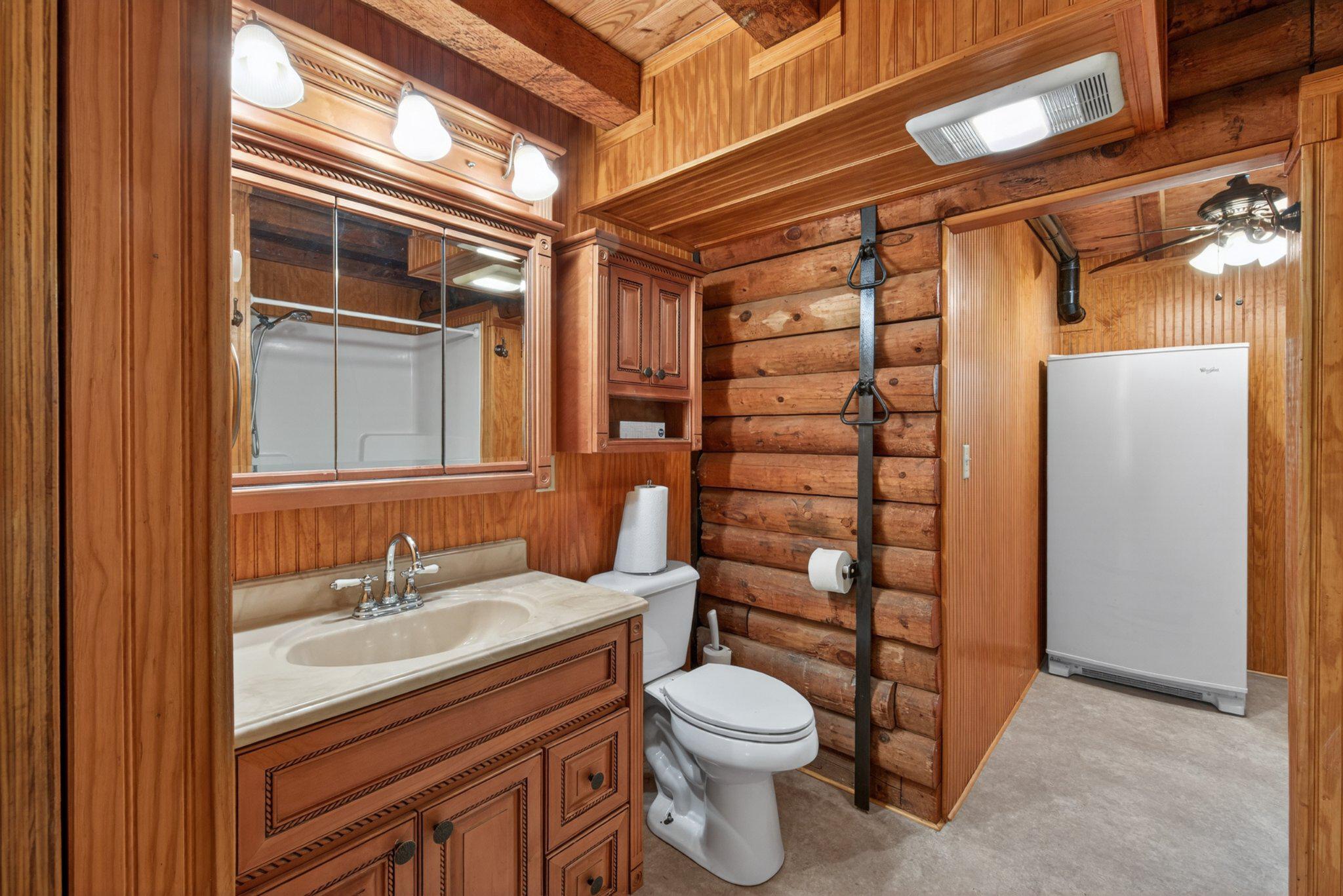 403 Union Church Road Townsend, DE 19734 - Photo 36 of 73 a bathroom with a sink toilet and shower