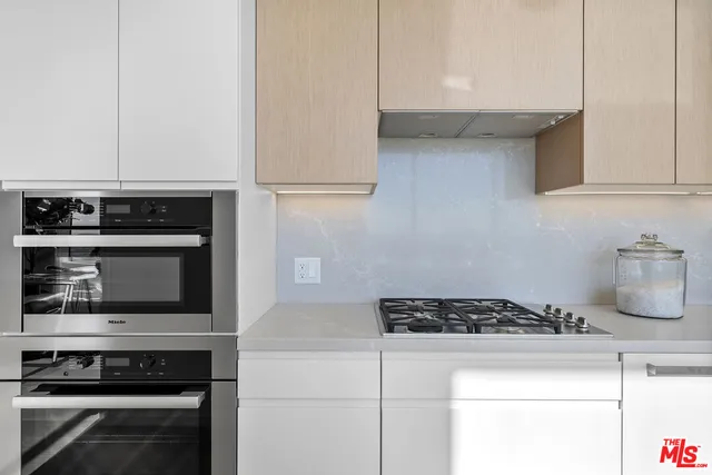 a view of a city from a dining room