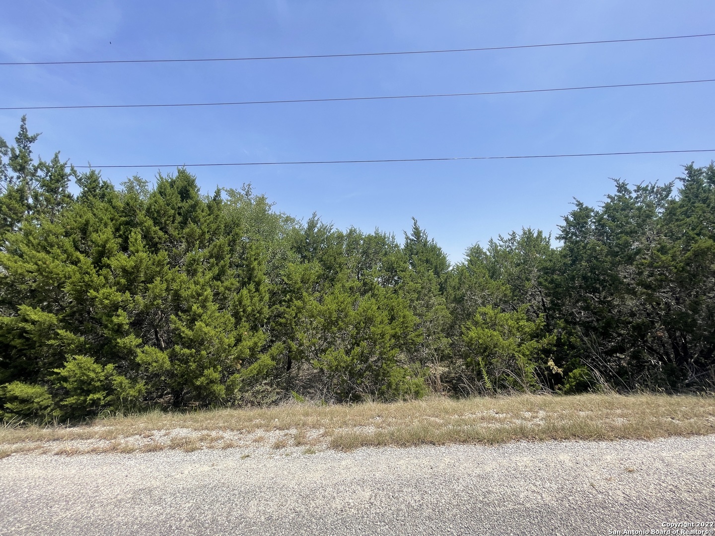 421 Blue Bonnet Breeze Spring Branch, TX 78070 - Photo 11 of 13 a backyard view of a house