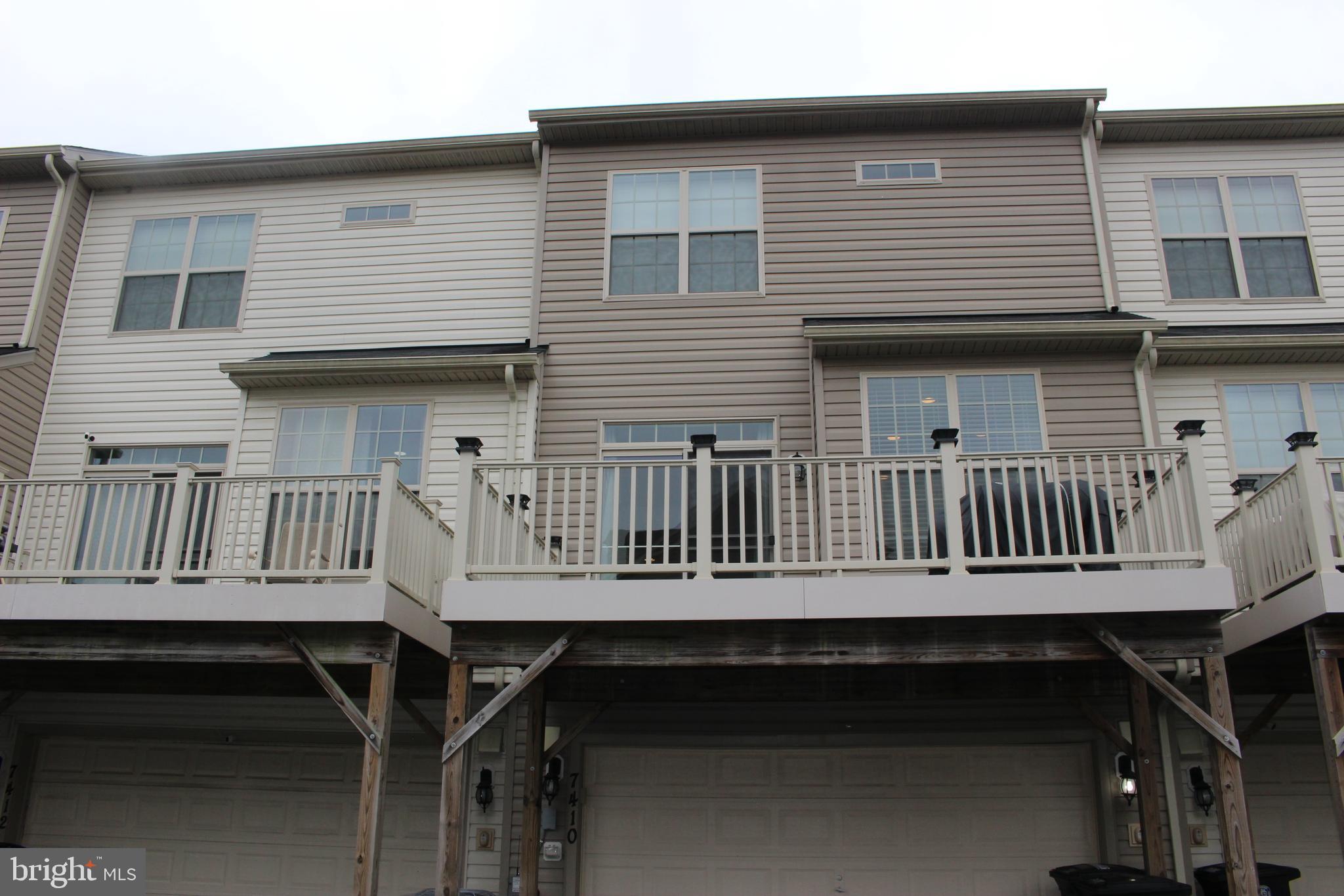 7410 Redleaf Row Road Brandywine, MD 20613 - Photo 34 of 36 Rear View of Home with Deck
