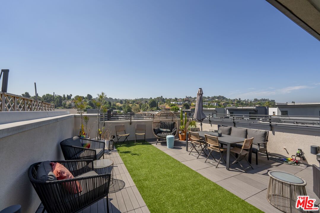 4326 Eagle Rock Boulevard Los Angeles, CA 90041 - Photo 12 of 33 a view of a roof deck with furniture
