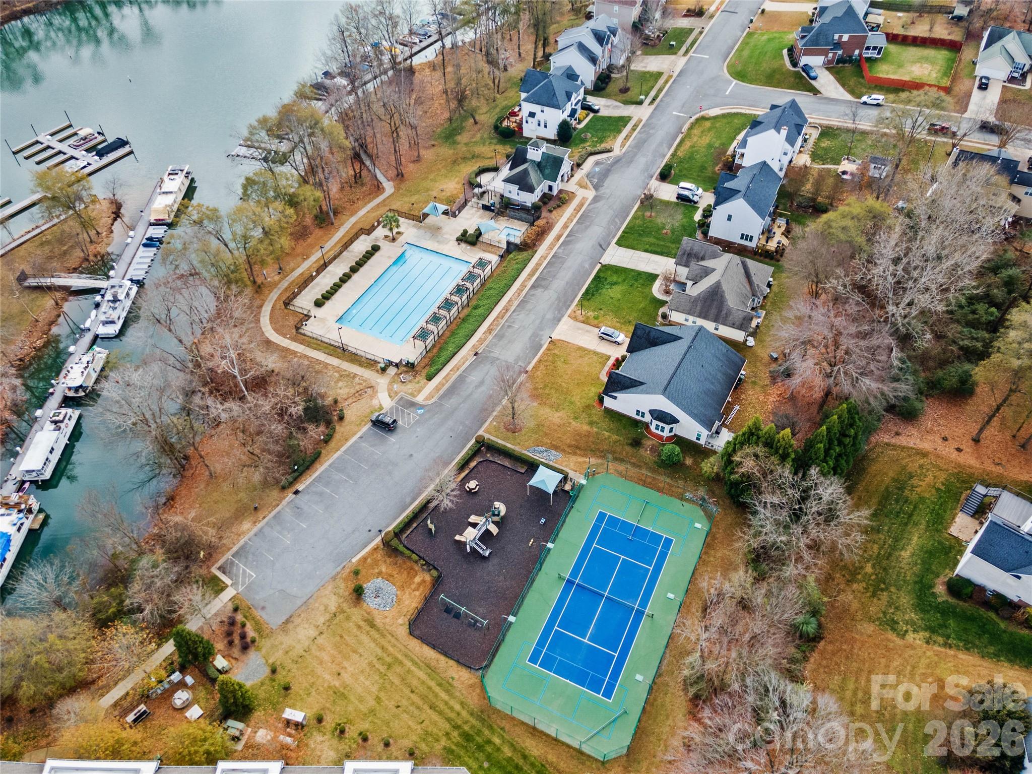 101 Rock Ridge Lane Mount Holly, NC 28120 - Photo 27 of 35 an aerial view of a city
