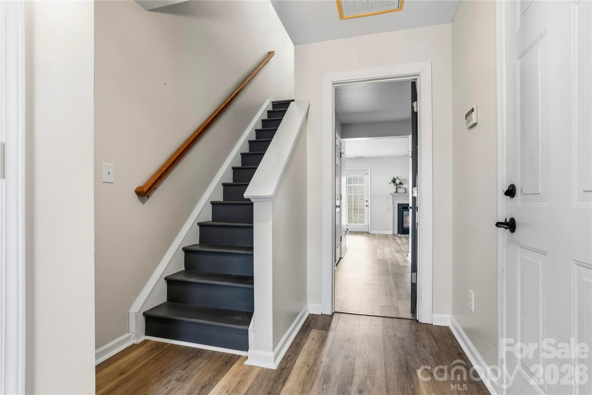 101 Rock Ridge Lane Mount Holly, NC 28120 - Photo 4 of 35 a view of entryway and hall with wooden floor