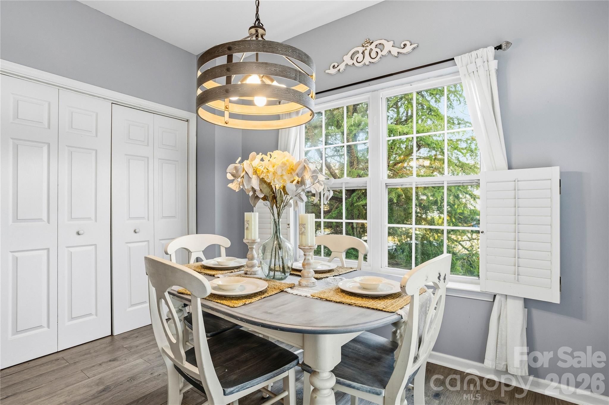 101 Rock Ridge Lane Mount Holly, NC 28120 - Photo 10 of 35 a view of a dining room with furniture window and outside view