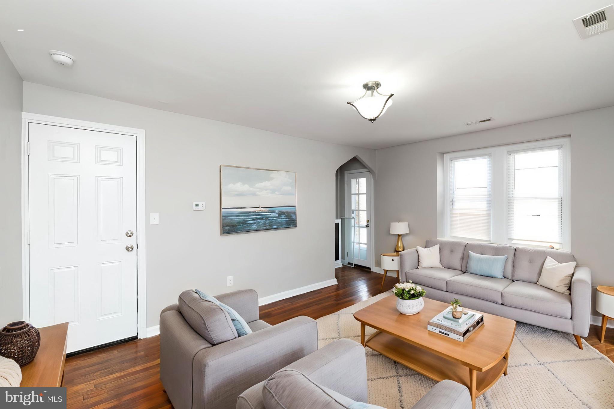 4217 Chatham Road, Unit B Baltimore, MD 21207 - Photo 3 of 28 Disclosure: Virtually Staged - Living Room