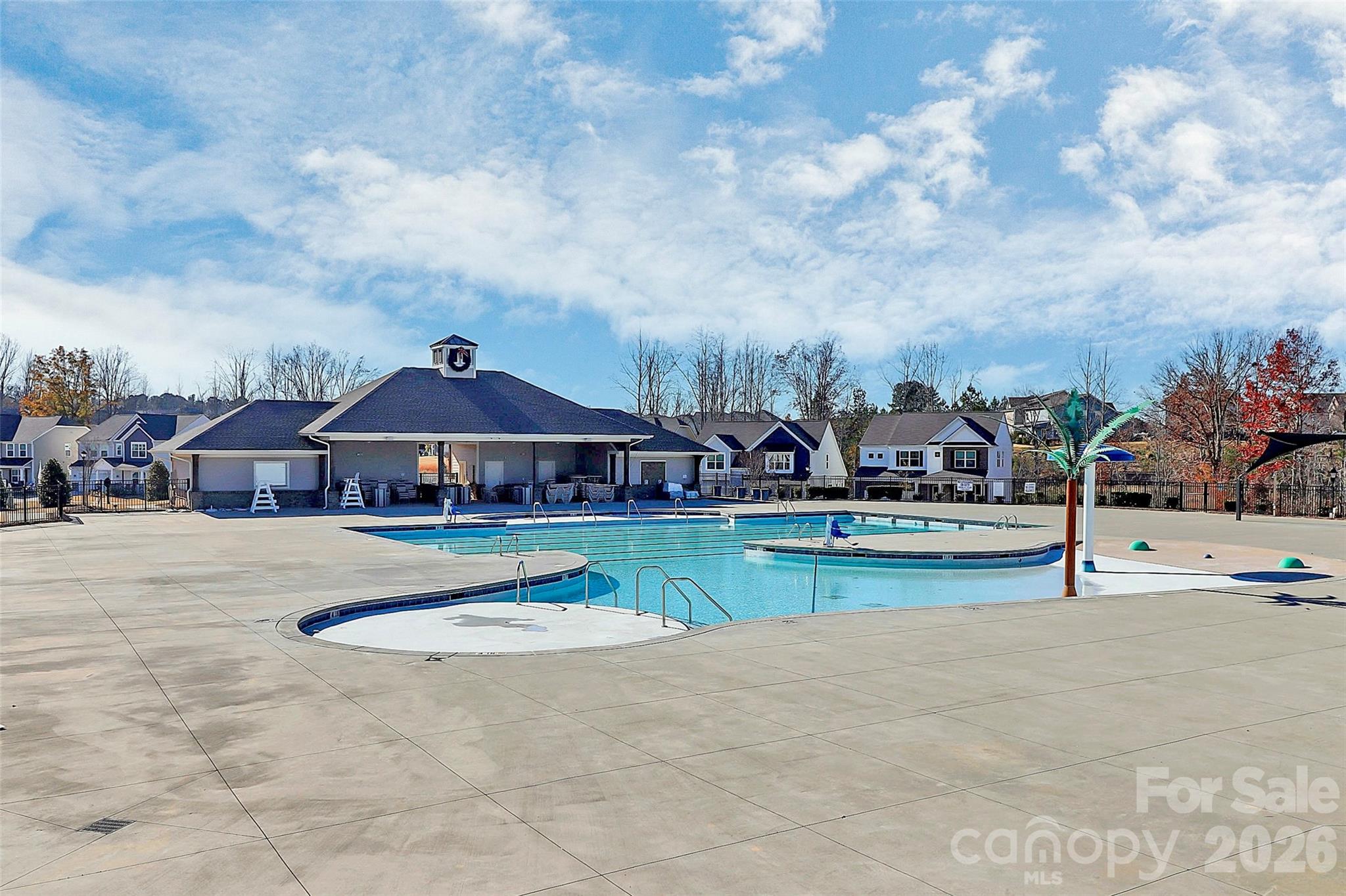 5766 Soft Shell Drive Lancaster, SC 29720 - Photo 31 of 33 a view of swimming pool and deck in the backyard of house