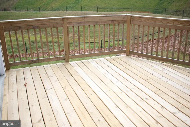a view of outdoor space with deck