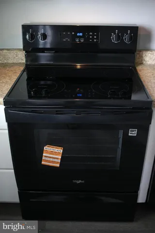 a close view of stove