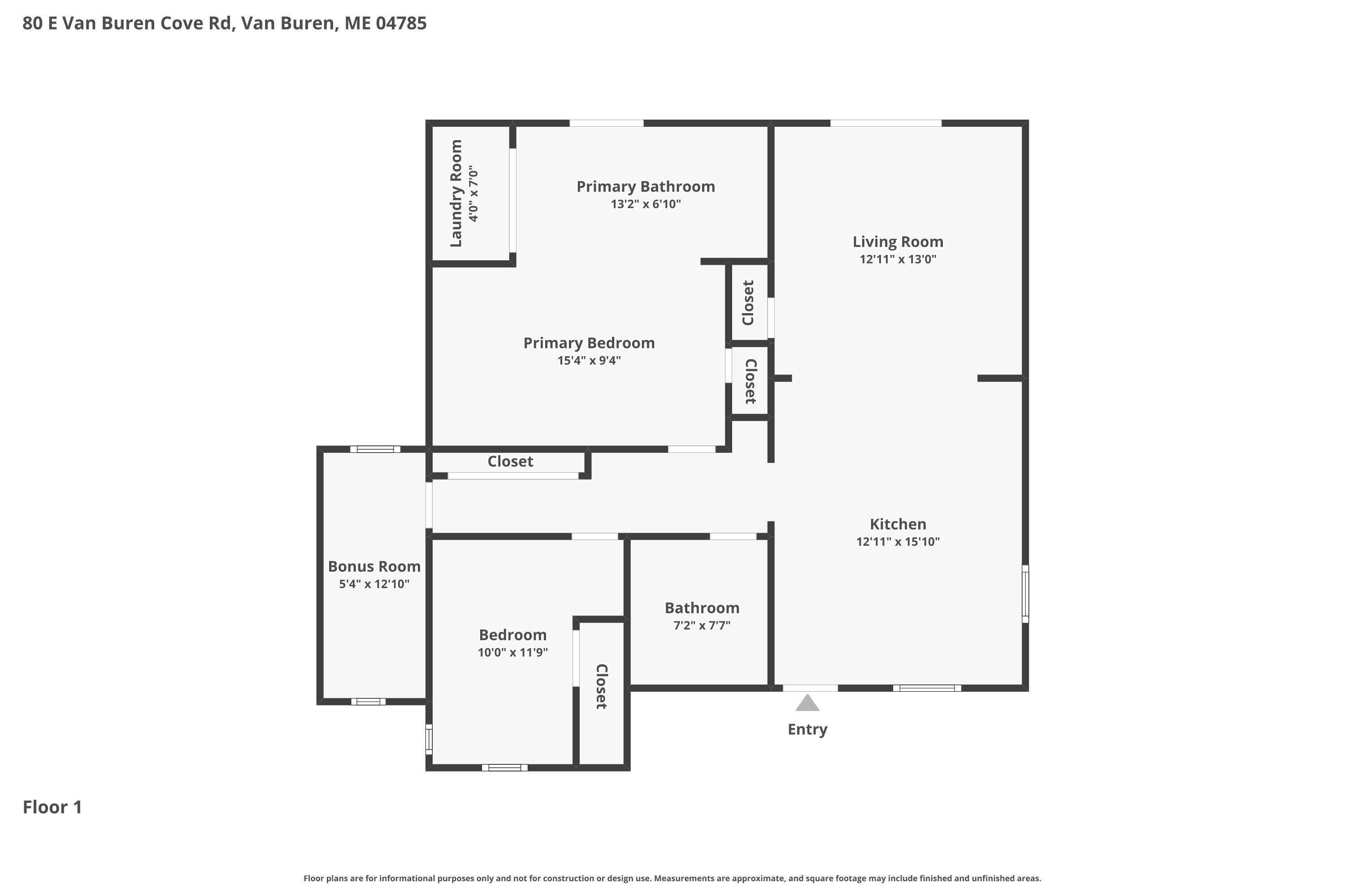 80 East Van Buren Cove Road St. David, ME 04773 - Photo 47 of 47 Floor-1 5