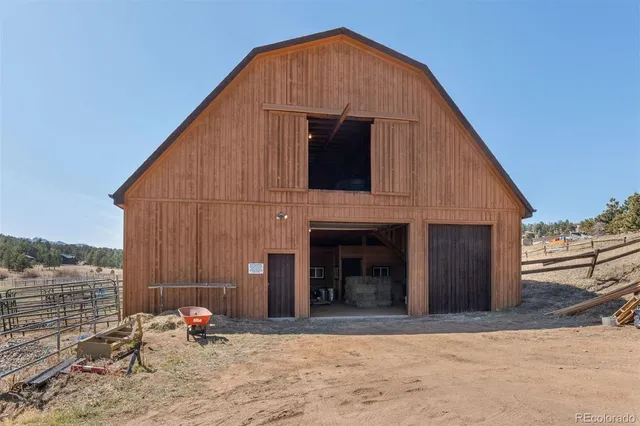 a view of a house with a patio