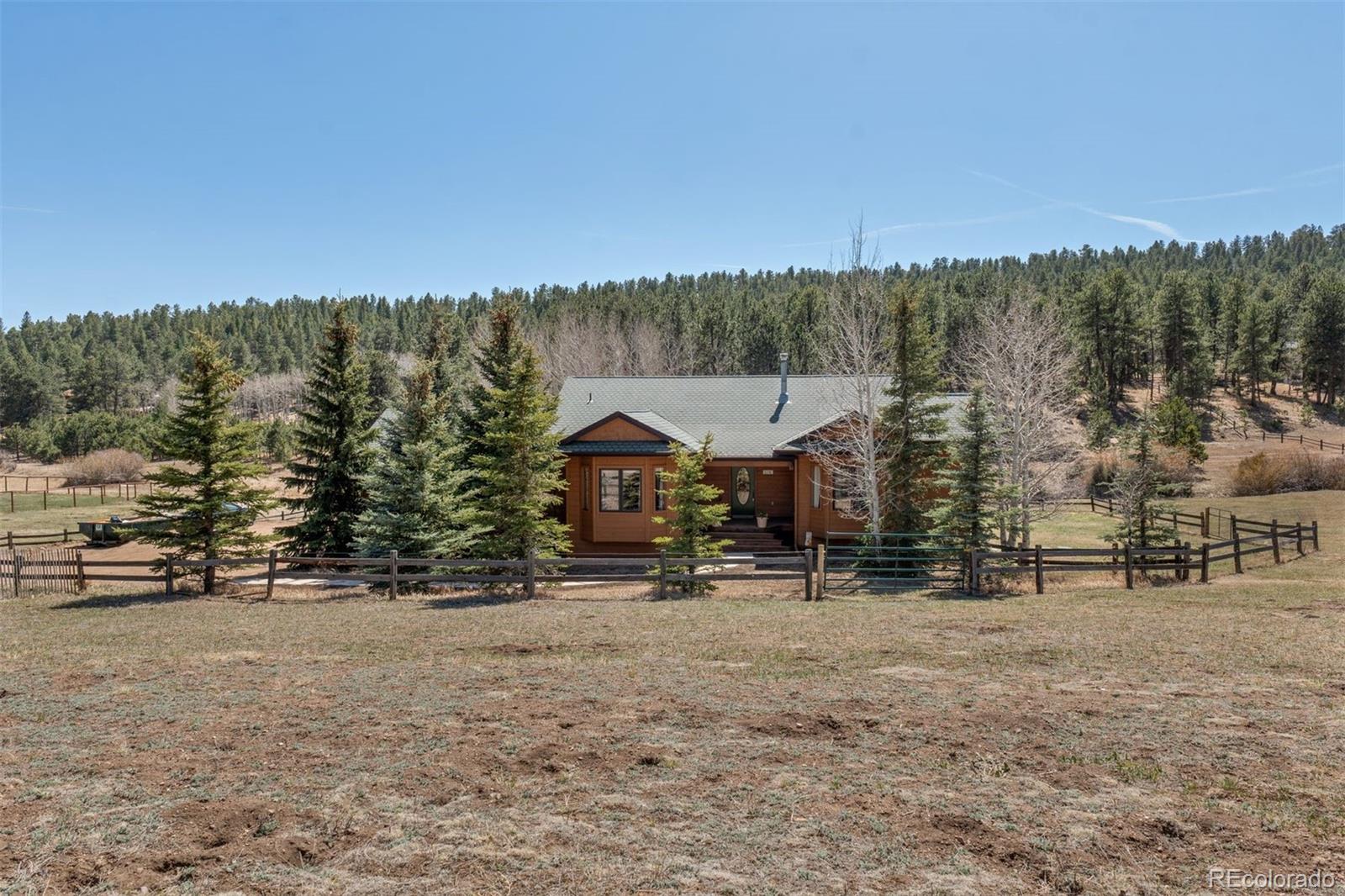 1740 County Road 72 Bailey, CO 80421 - Photo 33 of 40 a view of outdoor space and city view
