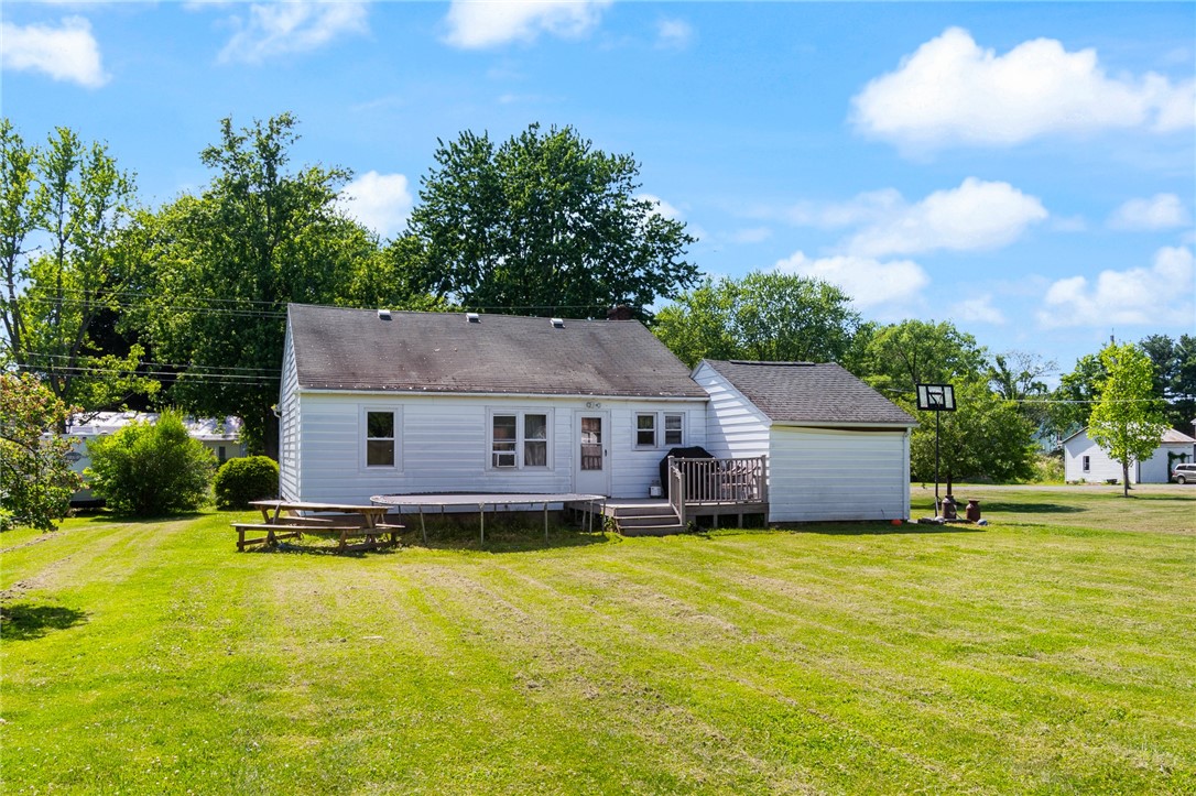 6170 Locust Street Williamson, NY 14589 - Photo 3 of 26 The rear view of 6170 Locust in Williamson NY