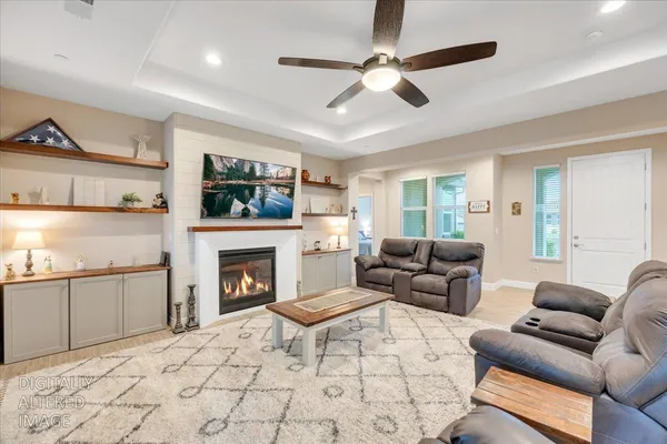 a view of a sink and a window