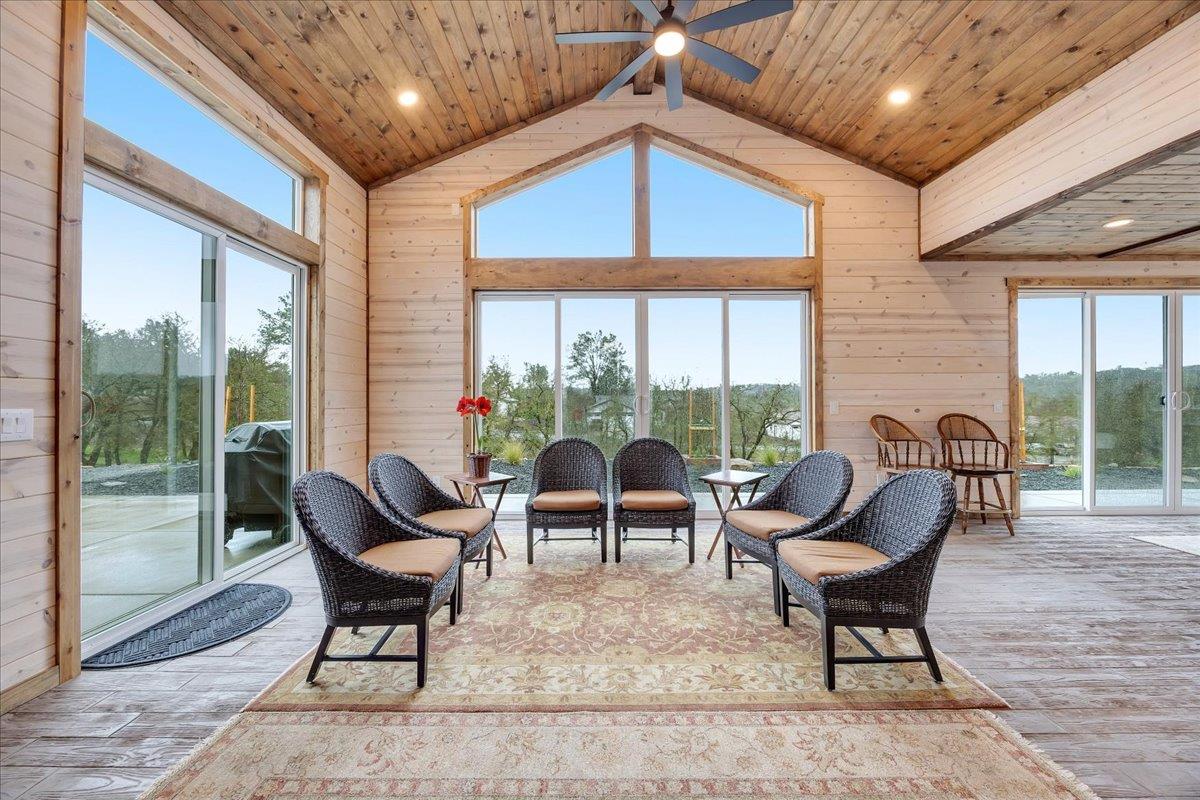 133 Palisades Place Copperopolis, CA 95228 - Photo 28 of 89 The vaulted dual-paned windows bring the outside in and perfectly frame the foothill views.