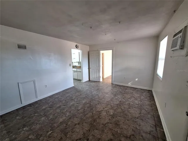 a view of empty room