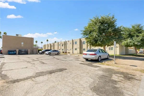a view of a house with a patio