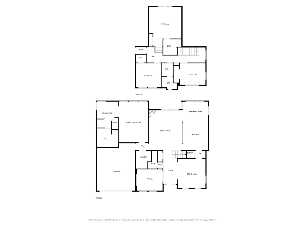 1463 Springrock Lane, Unit A Houston, TX 77055 - Photo 45 of 46 2D layout provided for informational purposes only; buyer to independently verify dimensions and layout.