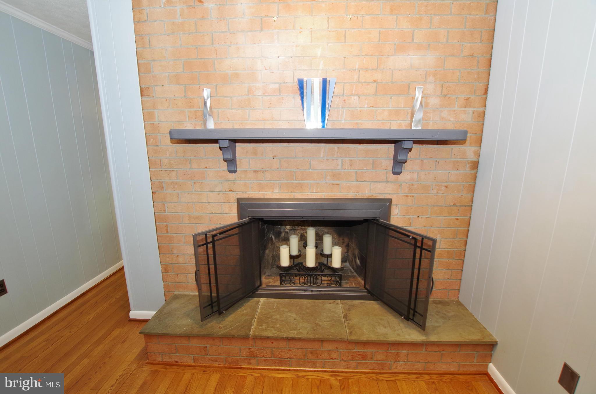 4220 Stafford Road Olney, MD 20832 - Photo 15 of 30 Brick Wood Burning Fireplace in Family Room