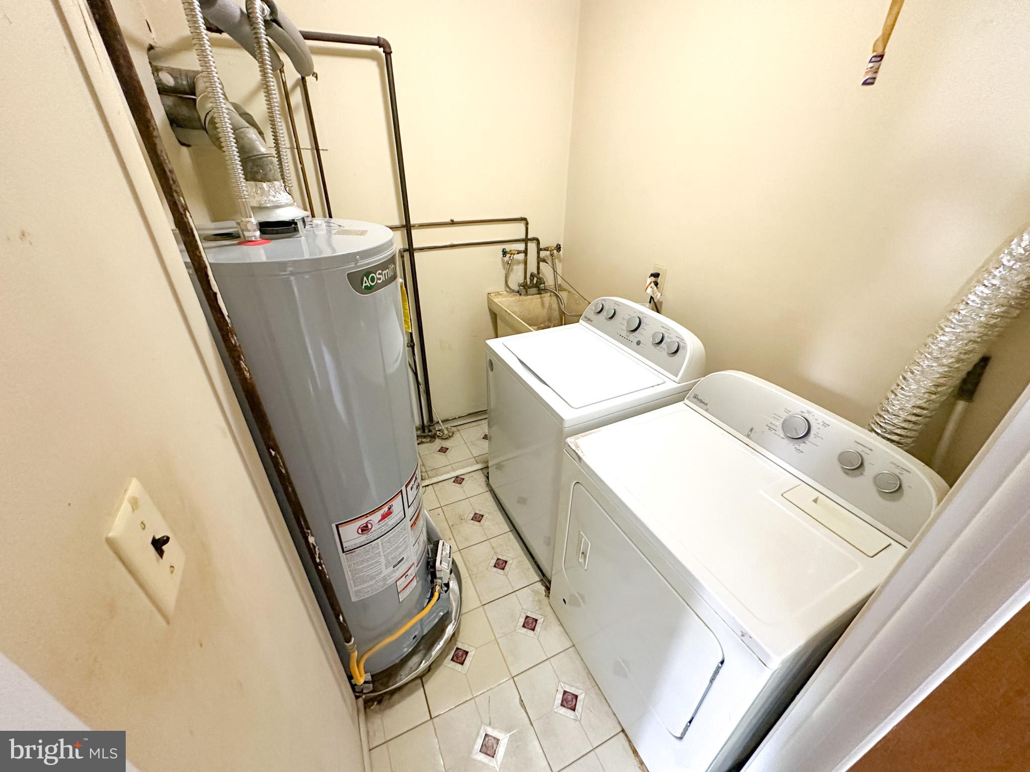 6022 Hegerman Street, Unit 2 Philadelphia, PA 19135 - Photo 11 of 11 a utility room with dryer and washer