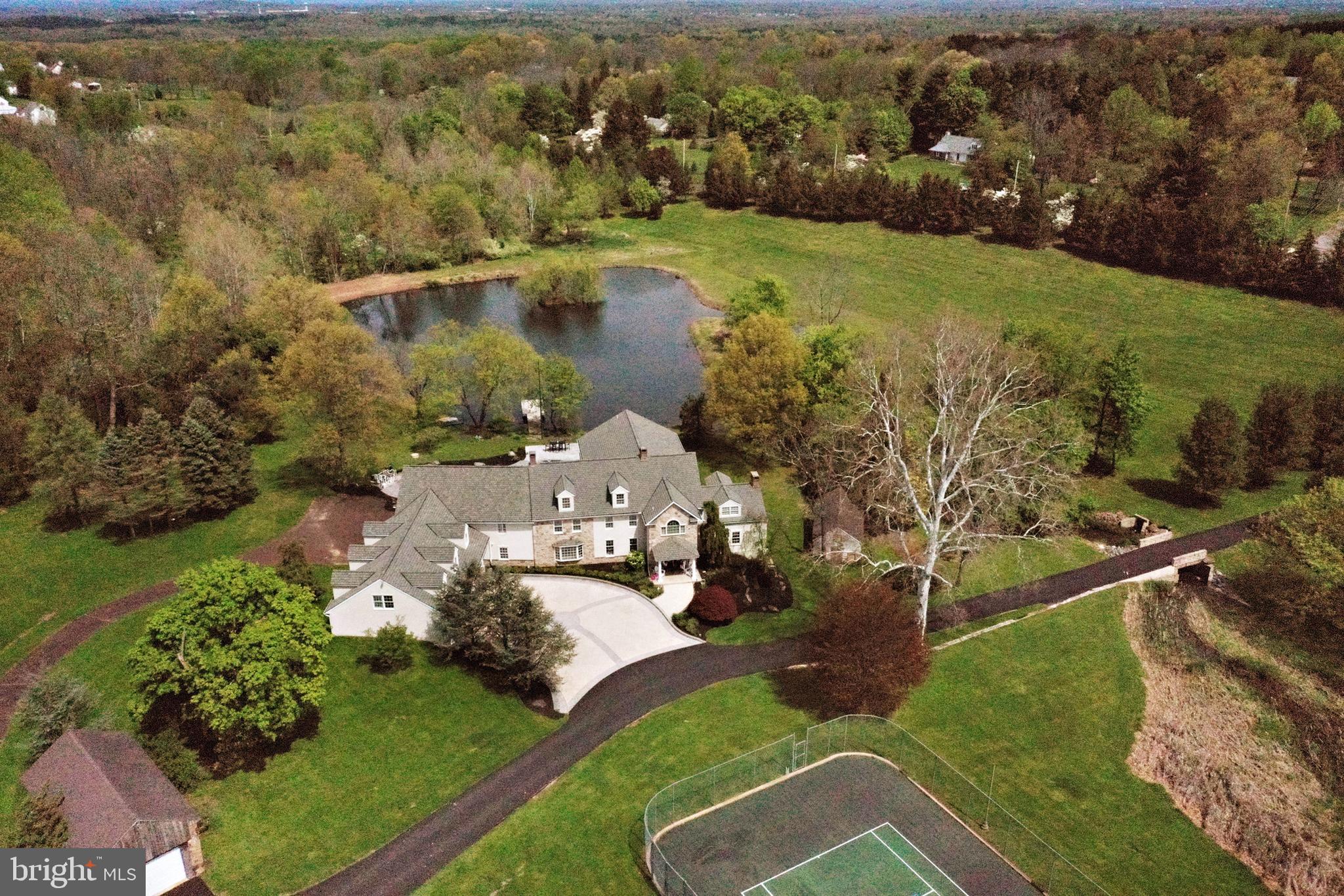3130 Mill Road Norristown, PA 19403 - Photo 5 of 47 View of Home and Pond