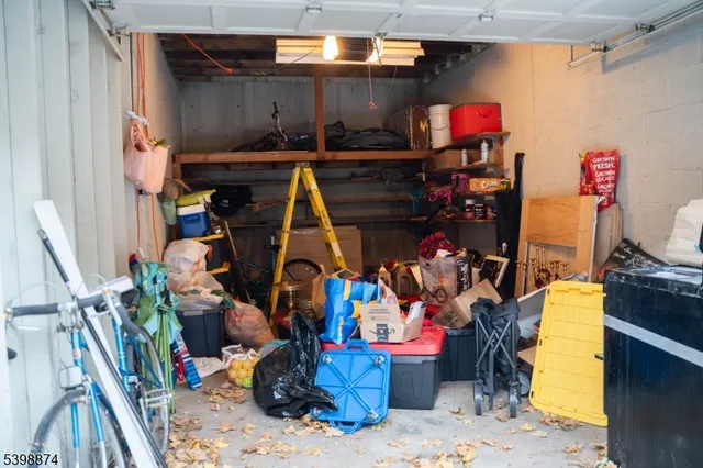 a view of storage and utility room