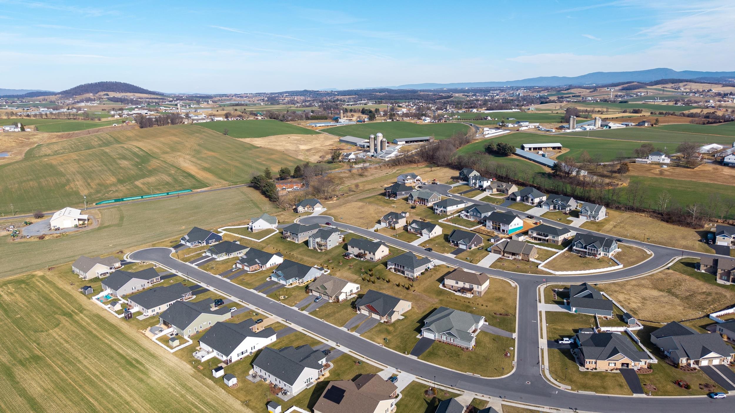 136 Millstone Street Bridgewater, VA 22812 - Photo 72 of 75 an aerial view of a city with ocean view