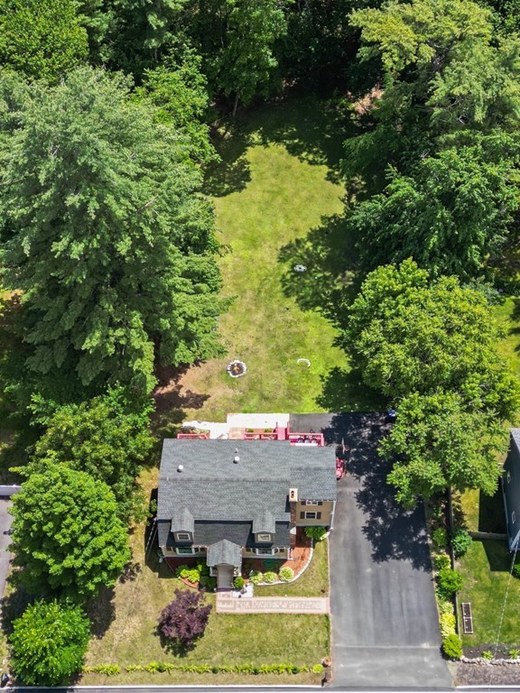 73 Baldwin Road Billerica, MA 01821 - Photo 4 of 40 an aerial view of residential houses with yard